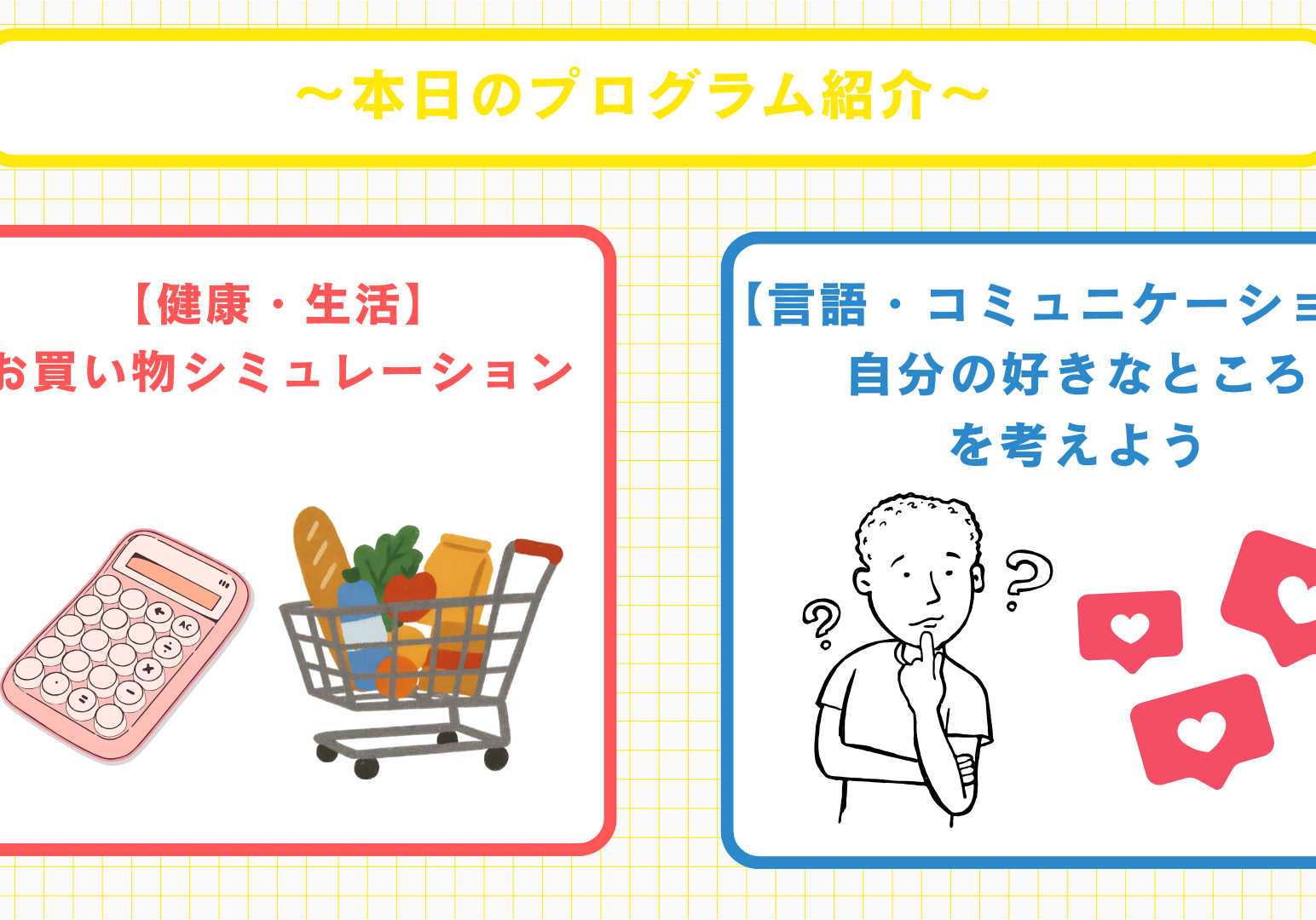 【健康・生活】 お買い物シミュレーション