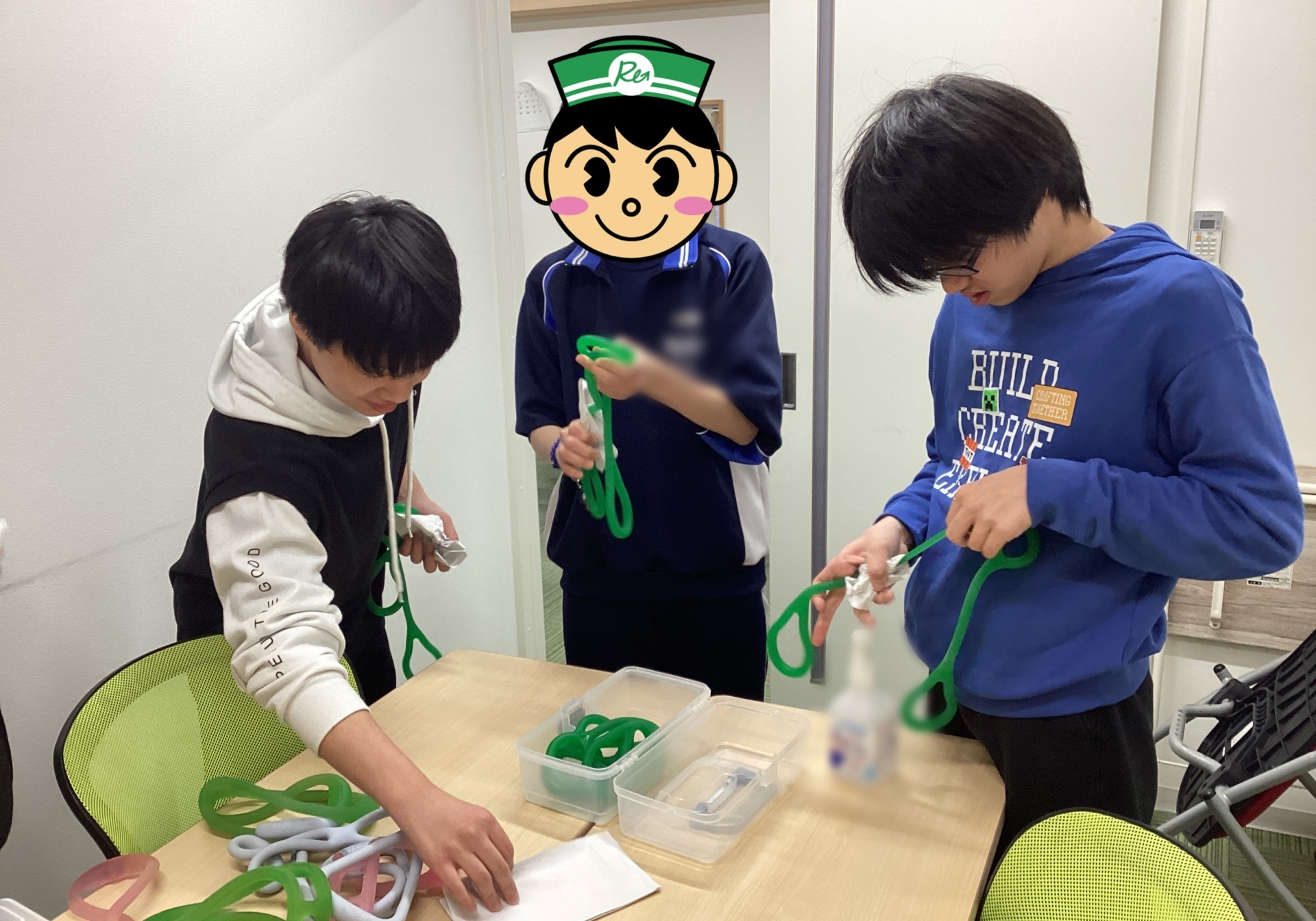 掃除　稜大さん